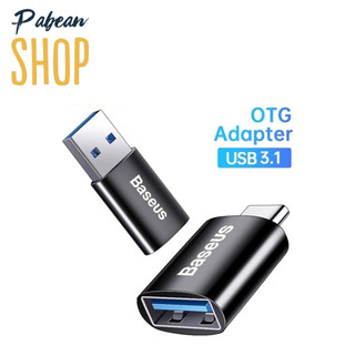 Đầu chuyển MINI OTG TYPE-C to USB-A 3.1 truyền tải dữ liệu tốc độ vao BASEUS cho ĐIỆN THOẠI / MÁY TÍNH BẢNG / LAPTOP ...