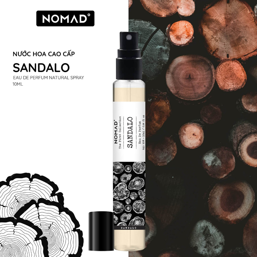 Ảnh Nước Hoa Mùi Gỗ Đàn Hương Sandalwood Nomad Sandalo Eau De Parfum - Sang Trọng, Lưu Hương Hơn 6H 2