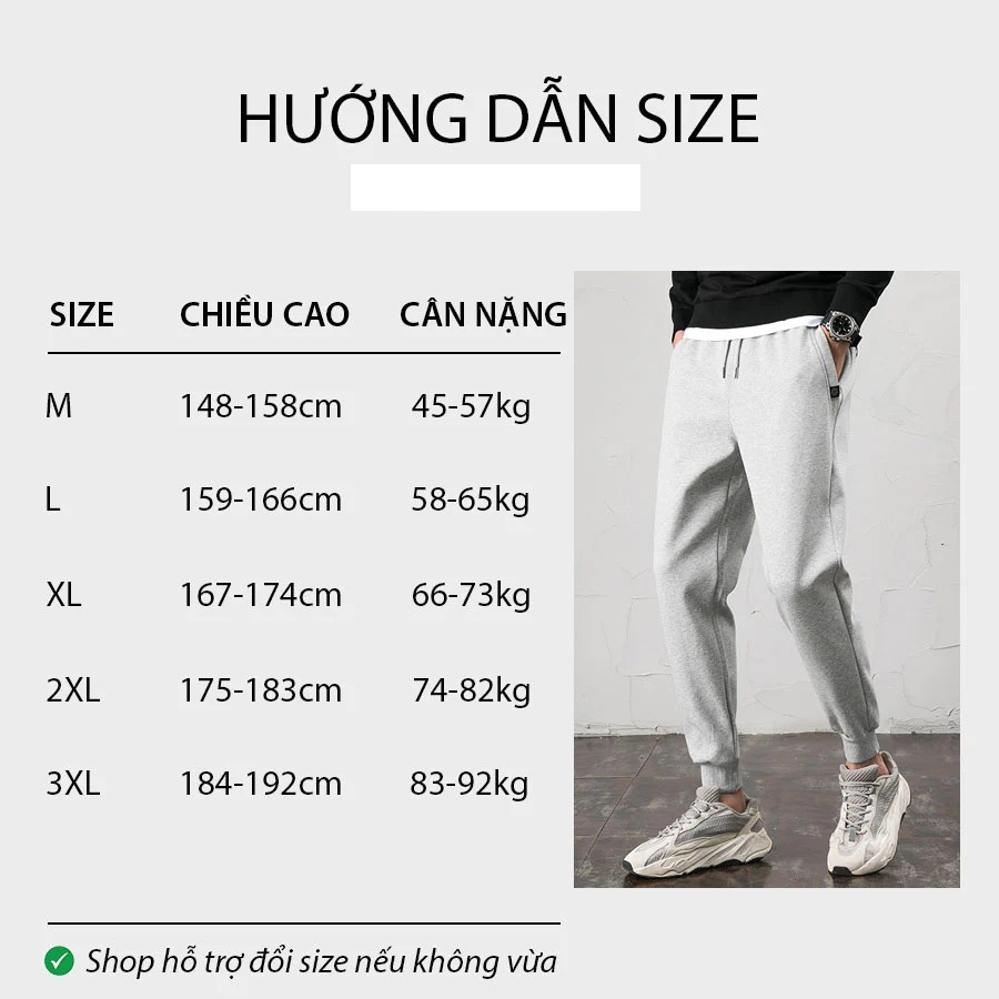 Quần thể thao 3 sọc màu xanh đen vải poly ko xù ko cực mát