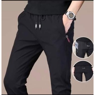 Quần jogger khóa kéo vải poly cực xịn sò có size tới 95kg