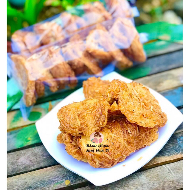 Bánh rế khoai mì bịch 10 cái dày, lớn. | Shopee Việt Nam