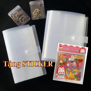 Album đựng phụ kiện, trang sức trong suốt bằng nhựa pvc