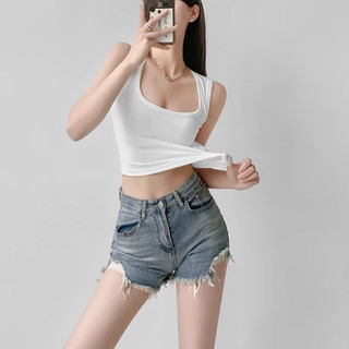 Áo Hai Dây Bản To Croptop Khoe Dáng Thun Tăm Sịn Nhiều Màu Mềm Mát Co Giãn Tiểu Thư Mặc Nhà, Đi Chơi, Đi Biển Mùa Hè