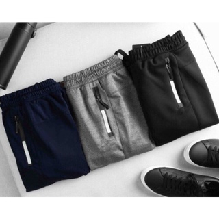 Quần jogger khóa kéo phong cách thể thao