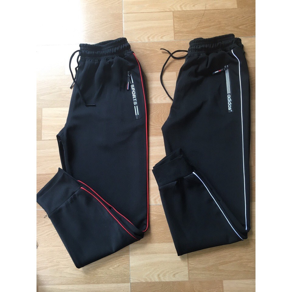 Quần jogger khóa kéo vải poly cực xịn sò có size tới 95kg