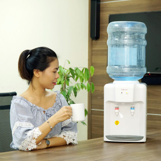 Cây nước nóng lạnh để bàn mini FUJIHOME WD5510E - làm lạnh bằng chip điện tử, làm nóng nhanh