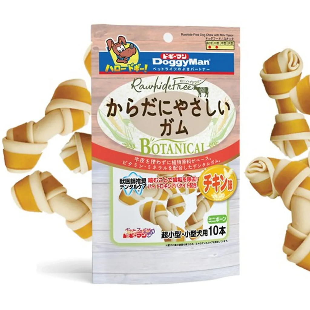 Snack cho Chó Dạng Xương Nơ DoggyMan Nhật Bản 10 cây