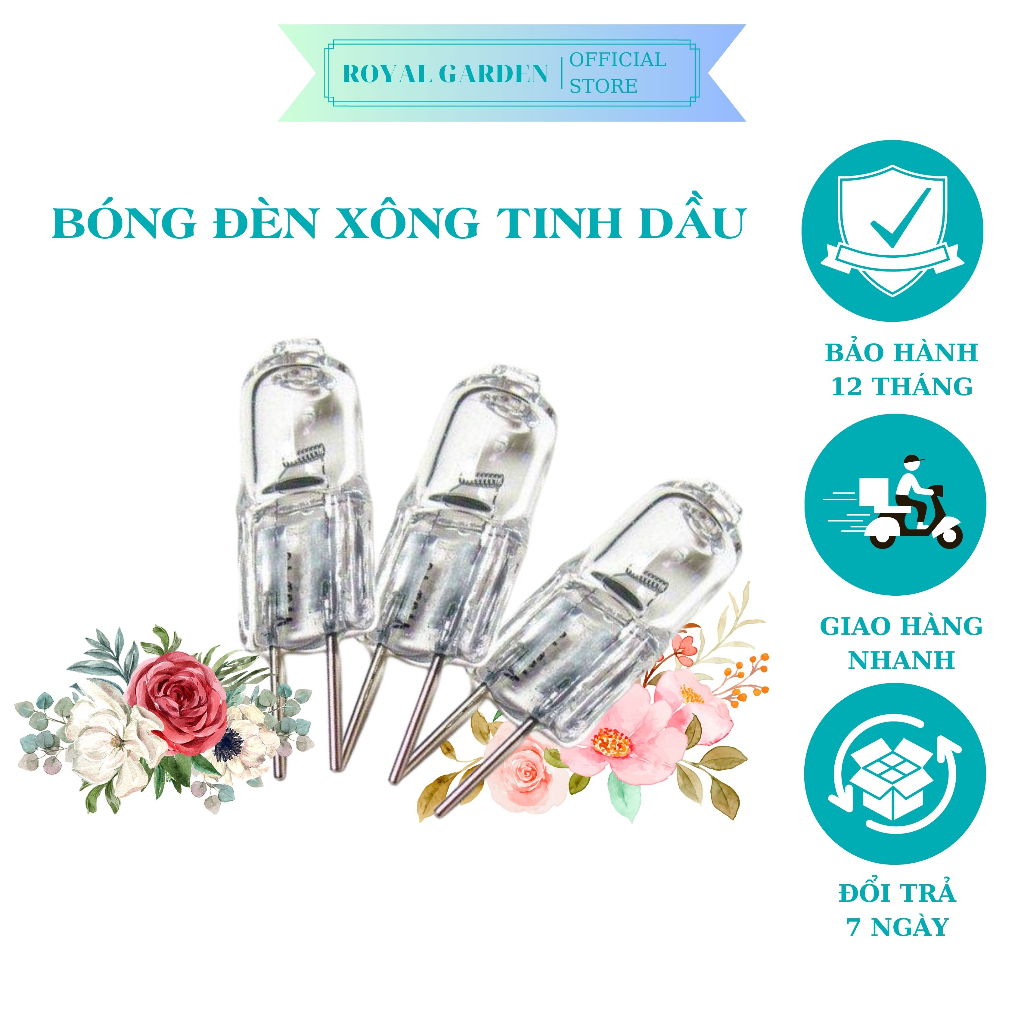 Bóng đèn máy xông tinh dầu (Bóng đèn Halogen 220V/35W ) bóng đẹp hàng loại 1