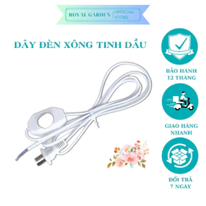Dây xạc đèn xông tinh dầu có chiết áp điều chỉnh độ sáng