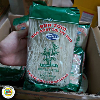 Bún tươi Hiệu Ba Cây Tre 400g - Hàng loại A chất lượng xuất khẩu
