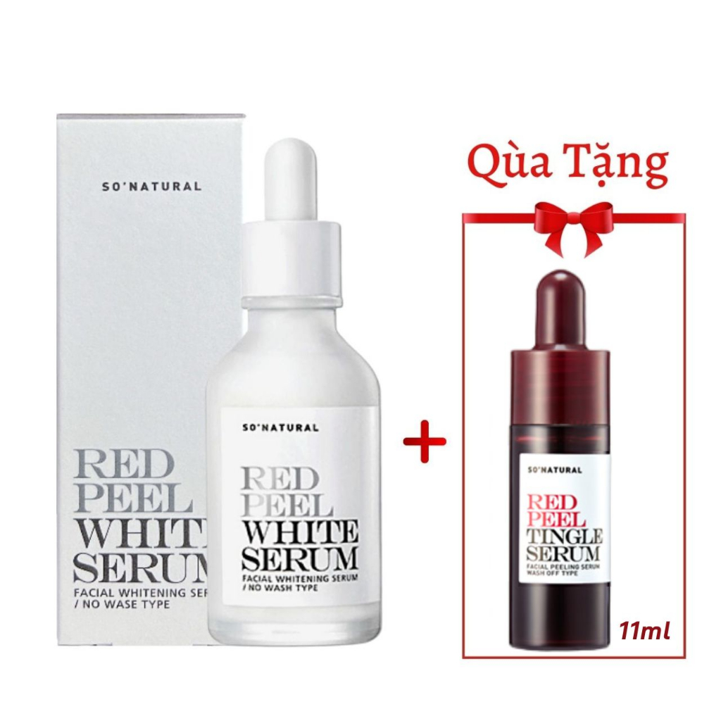 Tinh chất dưỡng trắng da Red Peel White Serum Facial Whitening Serum No ...