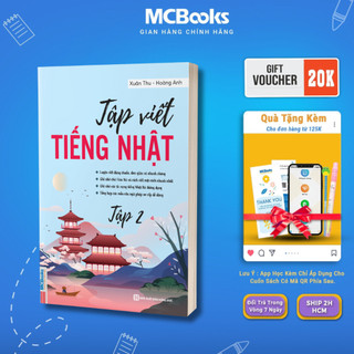 Sách - Tập viết tiếng Nhật tập 2 - MCBooks