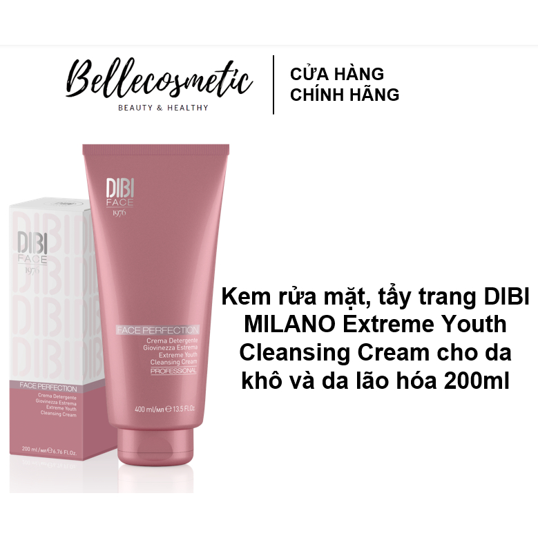 DIBI MILANO Extreme Youth Cleansing Cream - Kem rửa mặt, tẩy trang cho ...