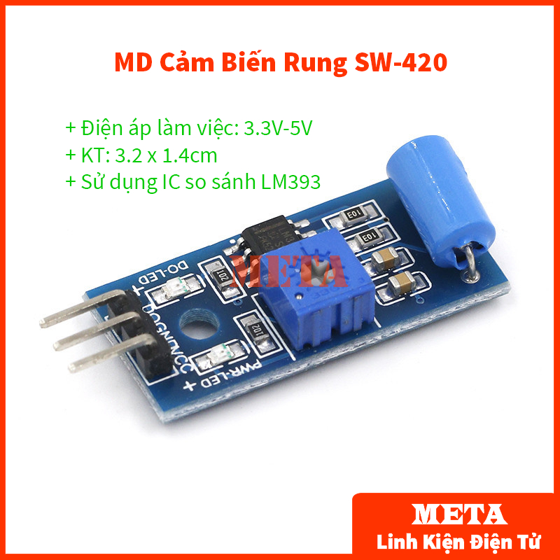 Mạch Cảm Biến Rung SW420 SW-420 | Shopee Việt Nam