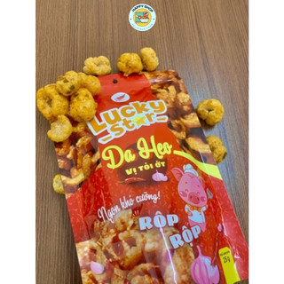 Da heo Lucky Star 25g - Vị Tỏi ớt / Vị Mắm hành/ Vị Tomyum [50g]