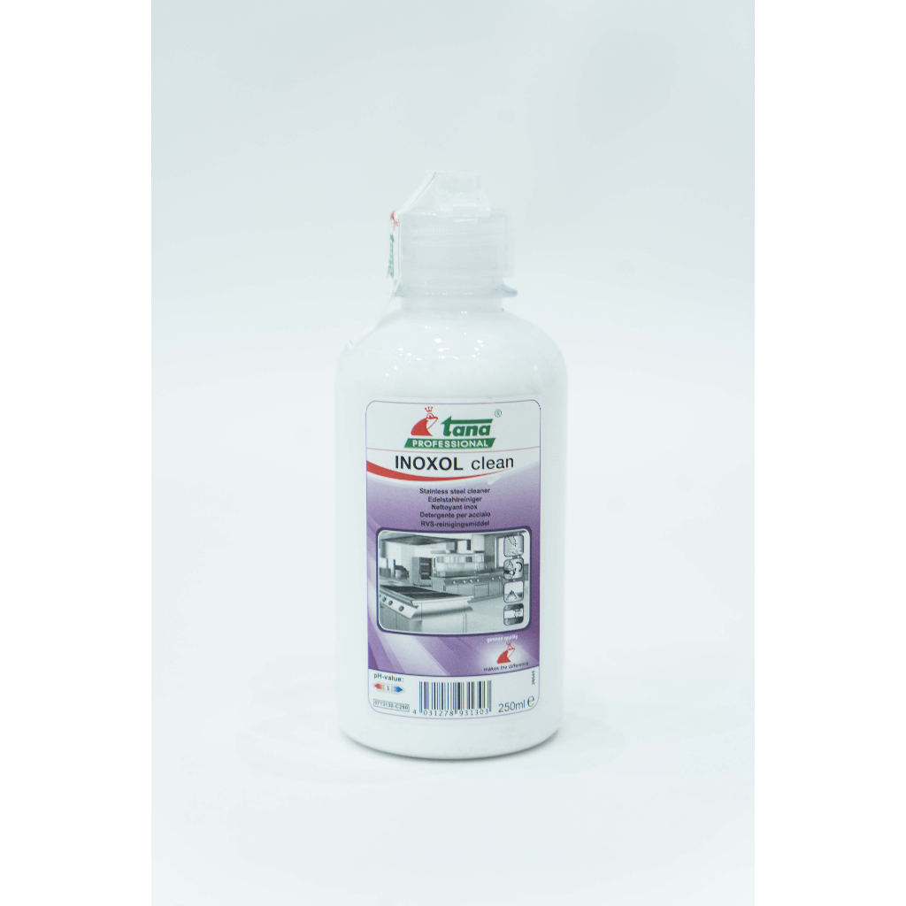 Siêu tẩy gỉ sét kim loại inox INOXOL CLEAN nhập khẩu Đức bảo vệ bề mặt vòi sen bồn rửa đồ đồng thép rỉ sét 250ml