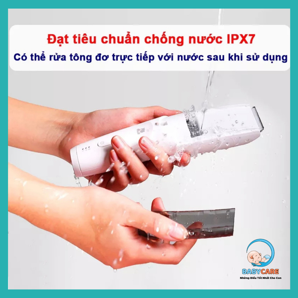 [BẢN MỚI] Tông Đơ Cắt Tóc Cho Bé BabyCare, Tông Đơ Cắt Tóc Cao Cấp Cho Bé Và Gia Đình Có Động Cơ Kép Lực Hút Tóc Mạnh