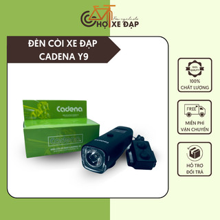[Tặng Dầu Tra Xích] Đèn Còi Xe Đạp CADENA Y9 Chính Hãng Dung Lượng Pin 1500mAh Kháng Nước Tốt Đèn Siêu Sáng Còi To