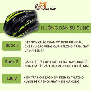 Mũ Bảo Hiểm Xe Đạp ScoHiro-Work Thoáng Khí Chất Liệu EPS Thể Thao Chống Sốc Nhẹ An Toàn Bền Đẹp Thời Trang