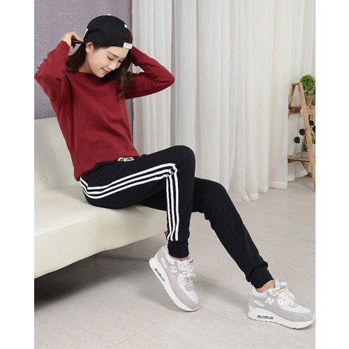 Quần 3 line ống bo và ống suồng vải poly ngoại sịn sò không nhăn