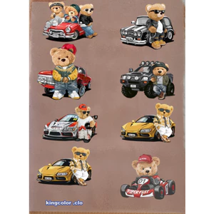 HÌNH ỦI ÁOSticker logo HÌNH GẤU ỦI ÁO ĐẸP.CHẤT LƯỢNG.MẦU SẮC ẤN TƯỢNG- Hàng thiết kế .IN ỦI TRỰC TIẾP BẰNG BÀN LÀ.BÀN ỦI