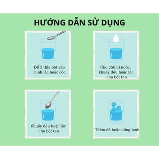 Bột chanh muối bù khoáng điện giải cấp nước Việt nhật nutrition hộp 500g