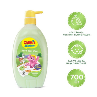 Sữa Tắm Gội Cho Bé Carrie Junior 700g có 6 Mùi