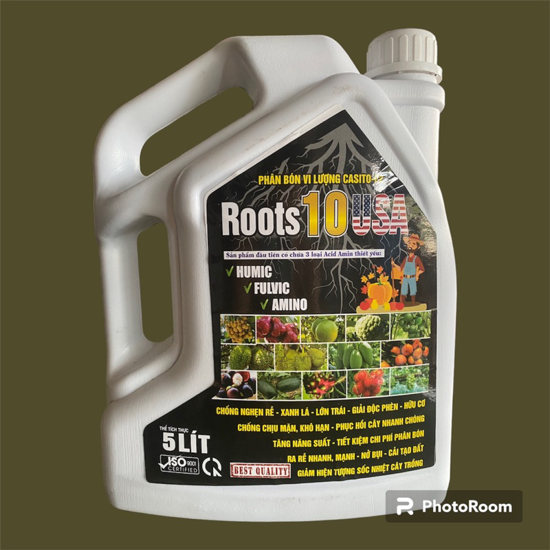 ROOT 10 USA (can 5lít) Chứa 3 hoạt chất : Humic-Fulvic-Amino | Shopee ...