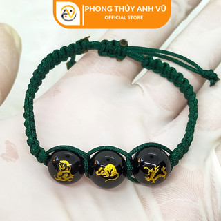 Vòng tết phong thủy thân tý thìn - Vòng tam hợp quý nhân quý thần - Bảo hành 12 tháng