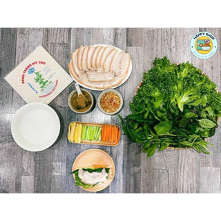 Bánh tráng vuông Hiệu Ba Cây Tre 250g Size 22cm - Hàng chất lượng chuẩn nhập khẩu