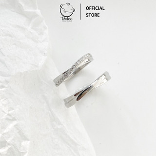 925 Silver Couple Rings, adjustable by Dolee Silver - Trang sức bạc