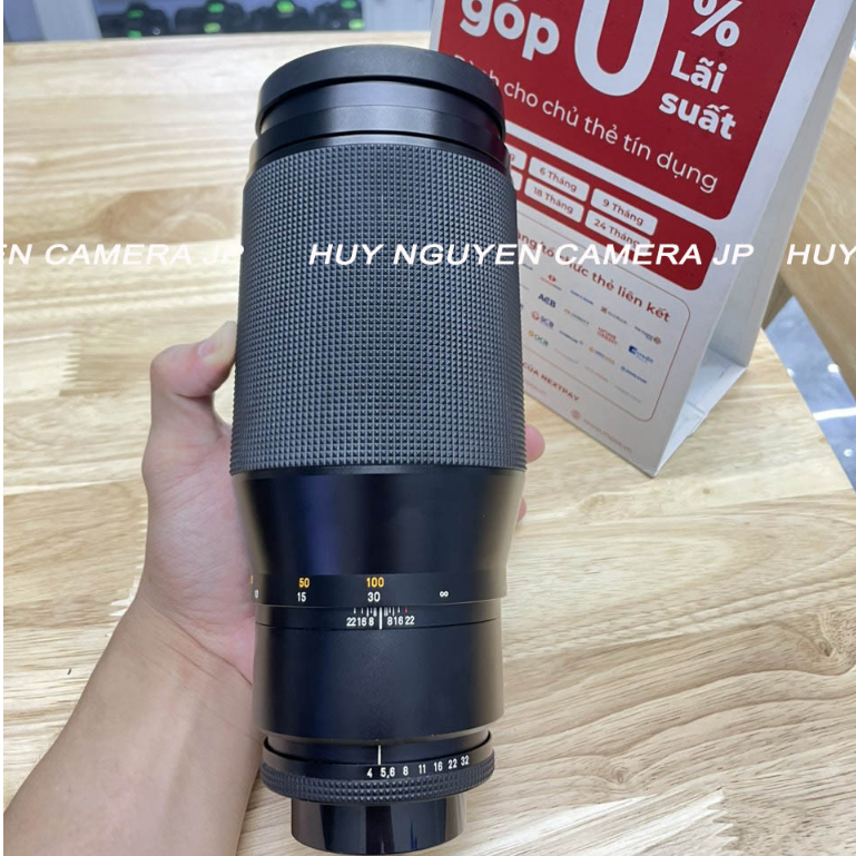 Contax Carl zeiss 300 F4 T* TELE- TESSAR 99% Rất Đẹp .SƯU TẦM