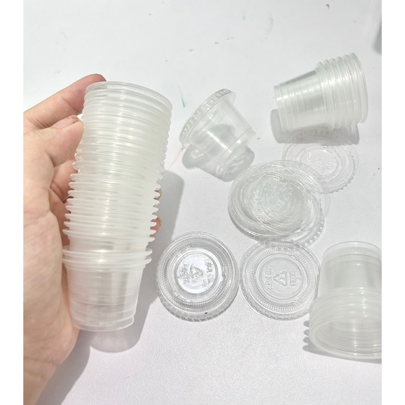 10 Hủ hongkong mini 30ml - Hủ đựng slime, sốt | Shopee Việt Nam