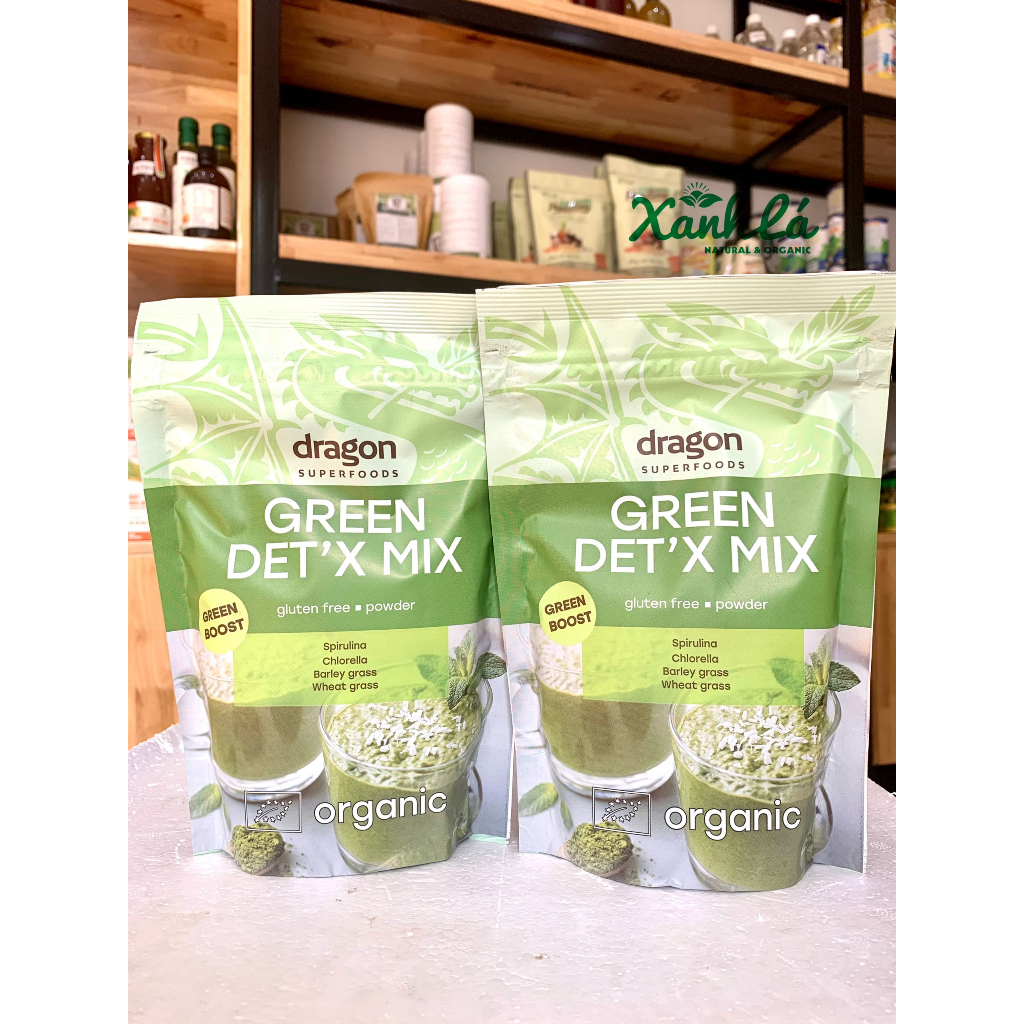Bột green detox mix dragon superfoods 200g Shopee Việt Nam