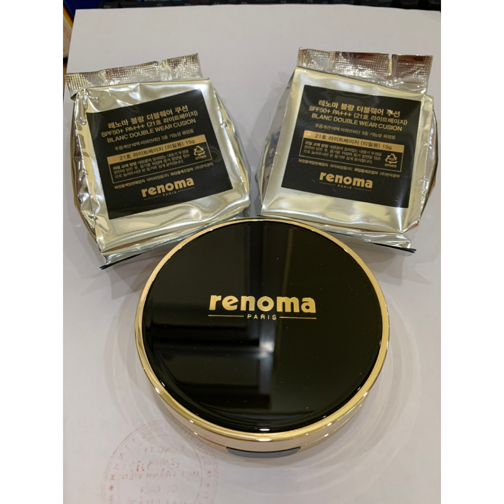 Ảnh Phấn nước kèm 02 lõi thay thế Geo Renoma Lareine Water-full Cushion Foudation SPF50+ PA+++ #21,số 23- 12g 1