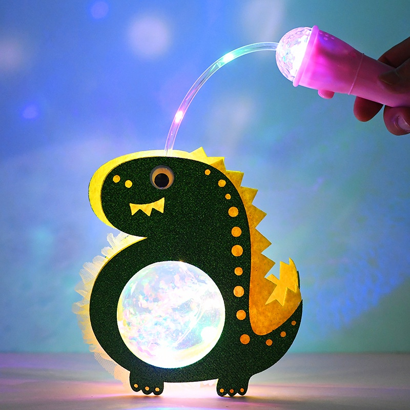 Lồng Đèn Nhựa Phát Sáng Có Nhạc Cho Bé Đồ Chơi Trung Thu Vui Trung Thu Ngựa Pony Khủng Long - Đồ Chơi Cho Bé PUKAPI