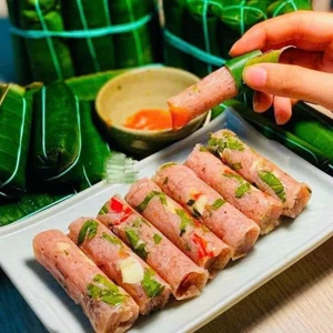 10 chiếc nem chua chính gốc thanh hóa siêu ngon ( chuẩn Hoằng Hóa_ Thanh Hóa)