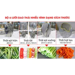 Máy thái rau củ quả đa năng VC60N - Bản nâng cấp mới Newsun (Gía bán chưa bao gồm phí Newsun vận chuyển) — ảnh 8