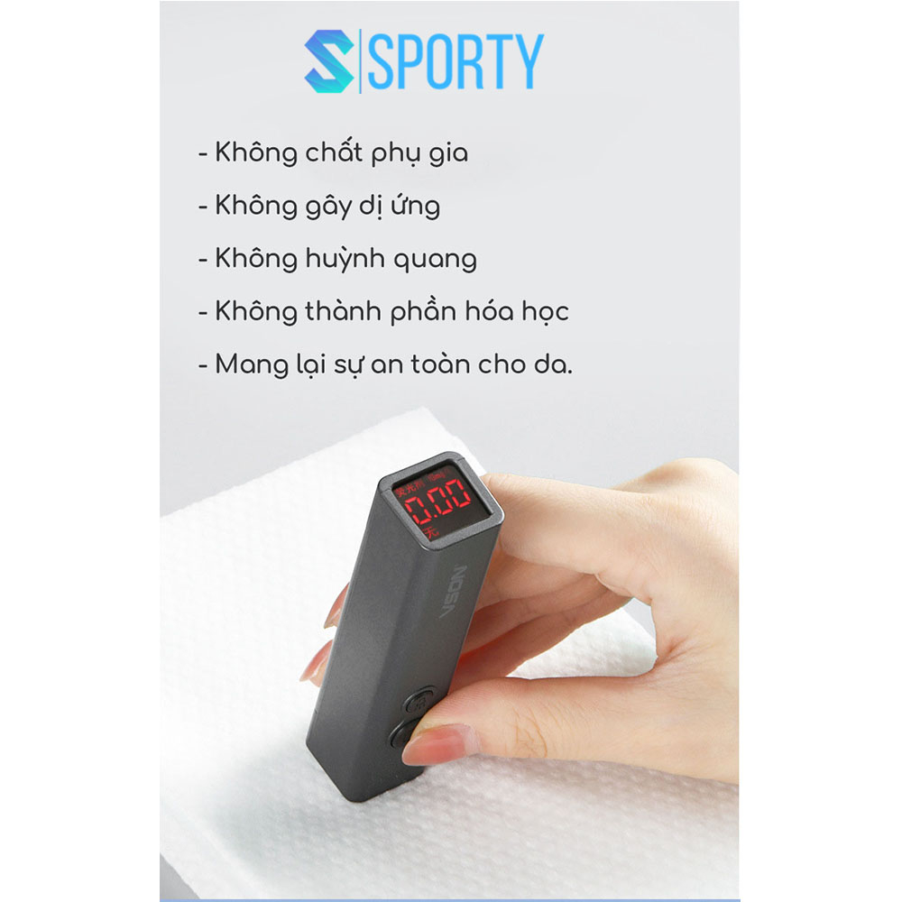 Khăn tắm và khăn mặt SPORTY nhỏ gọn làm từ vải không dệt thấm hút nhanh, tái sử dụng nhiều lần
