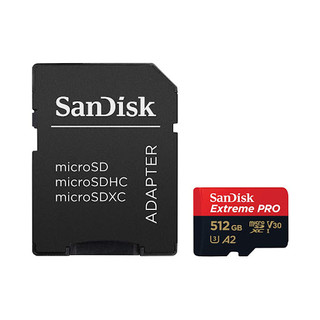 Thẻ nhớ SanDisk Extreme Pro microSDXC 64GB/256GB/512GB (SDSQXCD-256G-GN6MA) (Có adaptor) (Bảo hành 60 tháng)