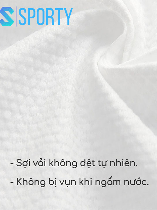 Ảnh Khăn tắm và khăn mặt SPORTY nhỏ gọn làm từ vải không dệt thấm hút nhanh, tái sử dụng nhiều lần 4