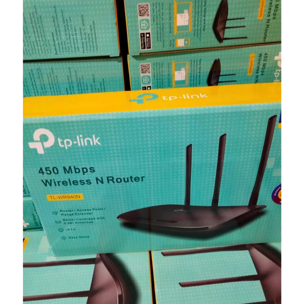 Bộ phát WIFI TP-Link 940N TL-WR940N Wireless N 450Mbps - Mới Bảo hành ...