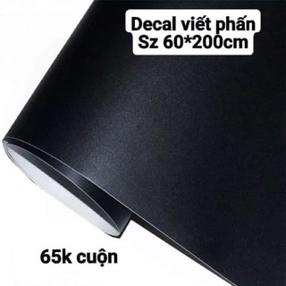 Bảng đen viết phấn trang trí lớp học, decan sần dán kính và làm bảng viết phấn