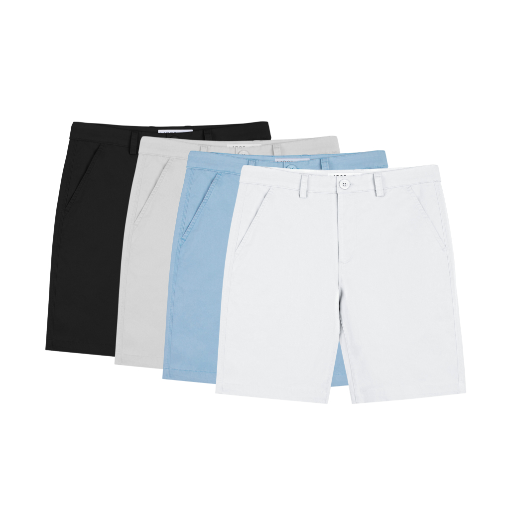 Quần short kaki Nam thiết kế đơn giản LADOS – 14102 chất vải dày dặn năng động, chất vải kaki nhiều màu