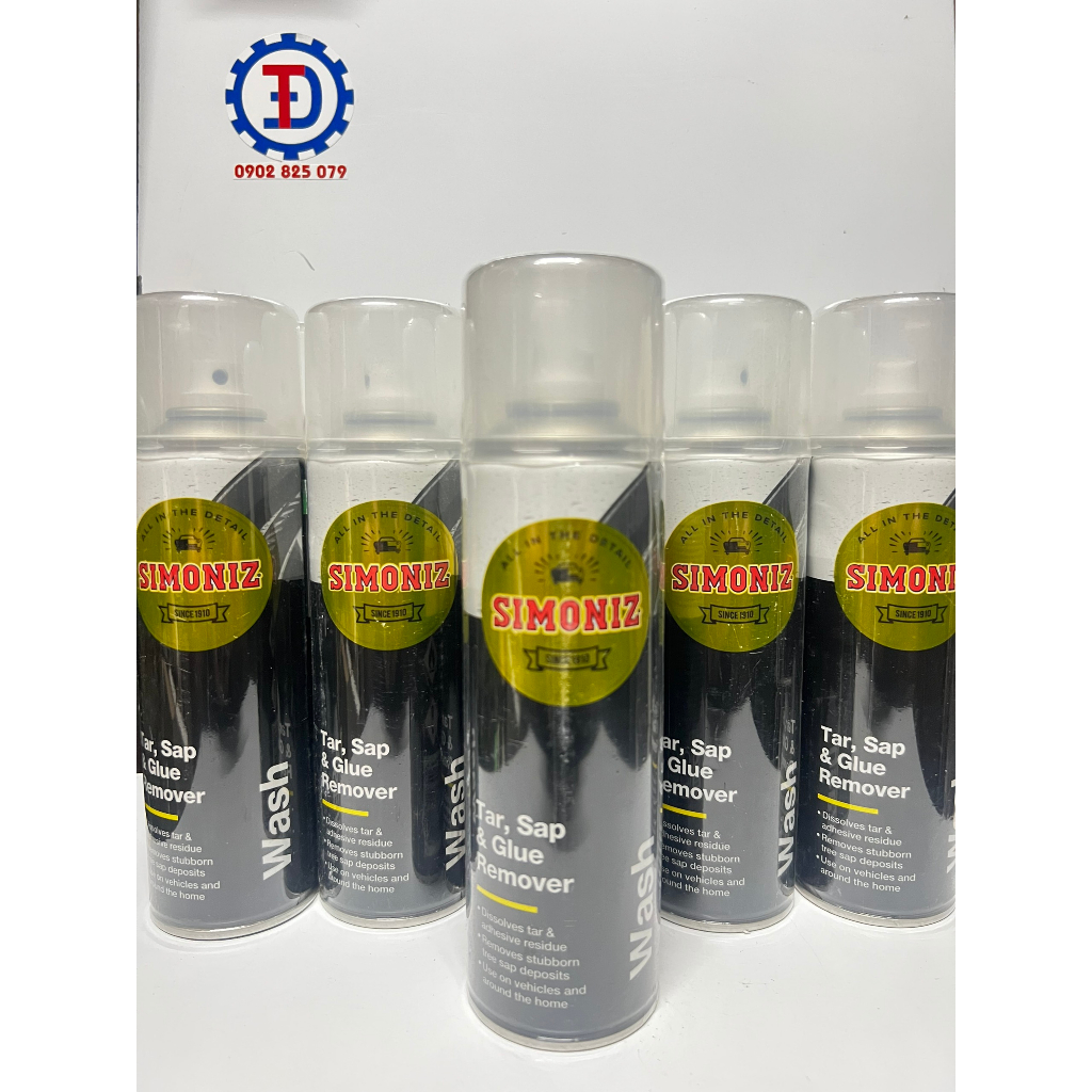 [NHẬP KHẨU ANH QUỐC] Tẩy nhựa đường & dầu hắc SIMONIZ AR SAP & GLUE
