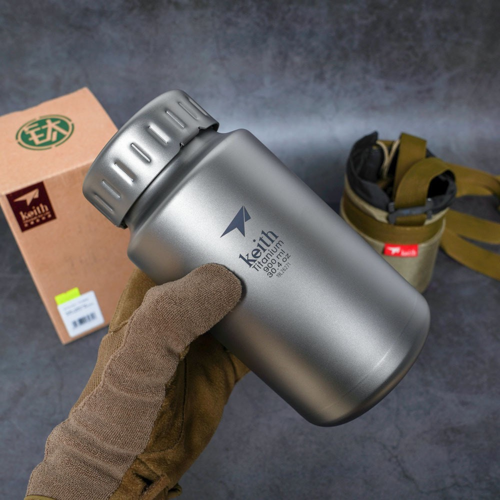 Bình nước Keith titanium Sport Bottle 900ml Ti3035 | Shopee Việt Nam