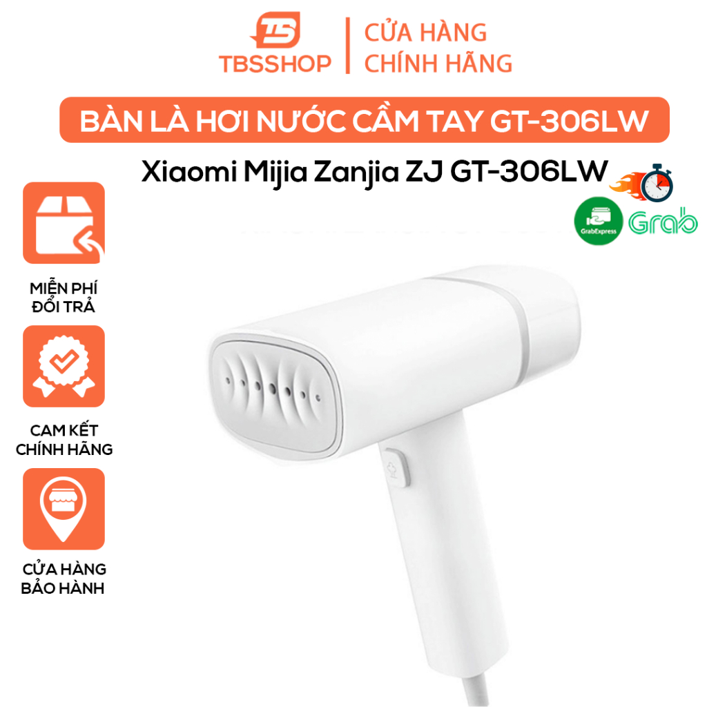 Bàn là hơi nước cầm tay Xiaomi GT-306LW chính hãng 1200w ( Tặng Rắc 3 ...