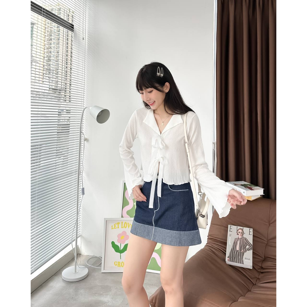 Chân Váy Jean THE C.I.U - Zamia Skirt | Shopee Việt Nam