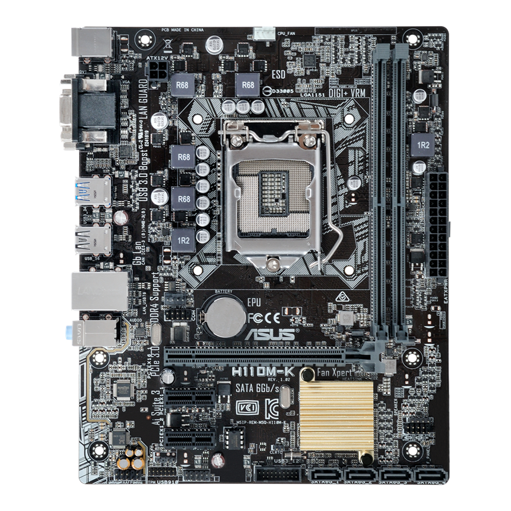 asus h110m-k graphics driver for windows 10