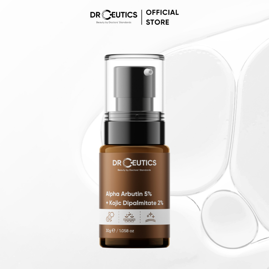 Ảnh DrCeutics Tinh Chất Alpha Arbutin Làm Sáng Da Mờ Nám Alpha Arbutin 5% Và Kojic Dipalmitate 2% (30gram) 1